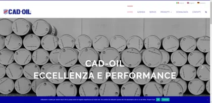 Screenshot of Cad-oil S.r.l.