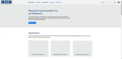 Screenshot of CGC Instruments