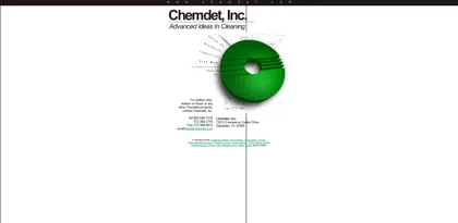 Screenshot of Chemdet, Inc.