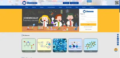 Screenshot of Chemenu Inc.