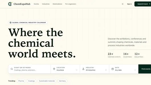 ChemExpoHub | Global Chemical Industry Events