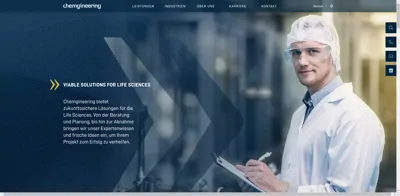 Screenshot of Chemgineering GmbH