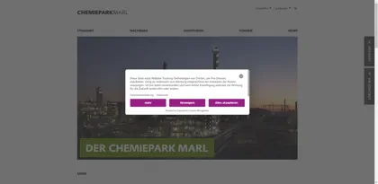 Screenshot of Chemiepark Marl