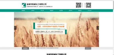 Screenshot of Yancheng Kaiwei Chemical Co., Ltd