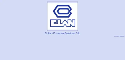 Screenshot of CLAN-Productos Químicos, S.L.