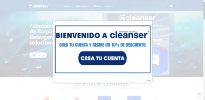 Screenshot of Cleanser, S.L.