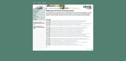 Screenshot of Clyvia Technology GmbH