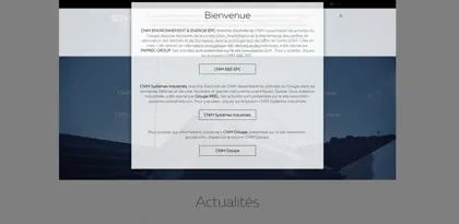 Screenshot of Constructions Industrielles de la Méditerranée SA (CNIM)