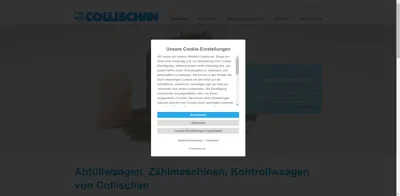 Screenshot of Collischan GmbH & Co. KG