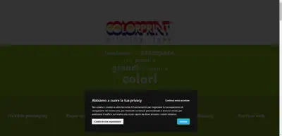 Screenshot of Colorprint SpA