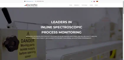 Screenshot of ColVisTec AG