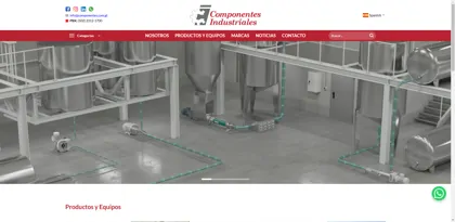 Screenshot of Componentes Industriales, S.A.