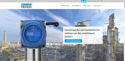 Screenshot of Compur Monitors GmbH & Co. KG