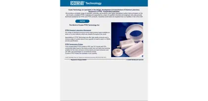 Screenshot of Cowie Technology Group Ltd.