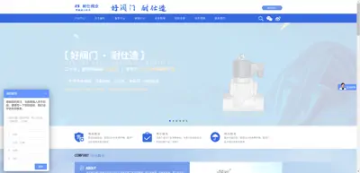 Screenshot of Chongqing Naishi Valve Co., Ltd