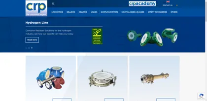 Screenshot of CRP Flex-Rite Ltd