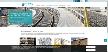 Screenshot of CTS Composite Technologie Systeme GmbH