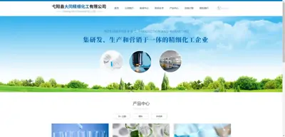 Screenshot of Yiyang Datong Fine Chemical Co., Ltd