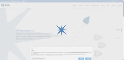 Screenshot of Delta Costruzioni Meccaniche Srl