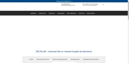 Screenshot of Deltalab S.A.