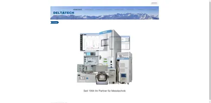 Screenshot of Deltatech AG