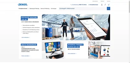 Screenshot of Denios SE