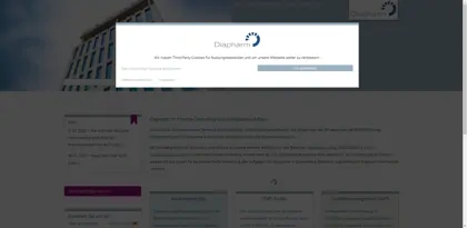 Screenshot of Diapharm GmbH