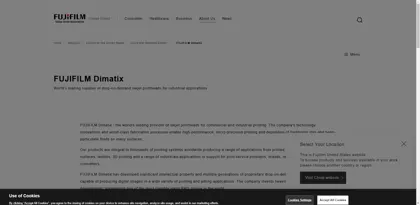 Screenshot of Dimatix, Inc.