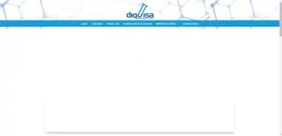 Screenshot of Distribuidora Química, S.A. de C.V. (Diquisa)