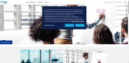 Screenshot of DNV Business Assurance Zertifizierung GmbH