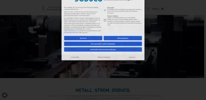 Screenshot of DODUCO Solutions GmbH