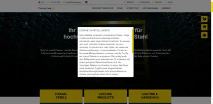 Screenshot of Dörrenberg Edelstahl GmbH