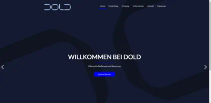 Screenshot of DOLD GmbH