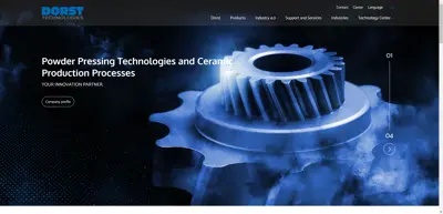 Screenshot of Dorst Technologies GmbH & Co. KG