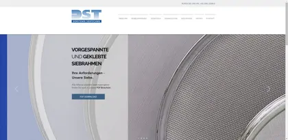 Screenshot of assonic Dorstener Siebtechnik GmbH