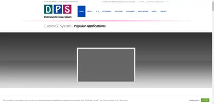 Screenshot of DPS Instruments Europe GmbH