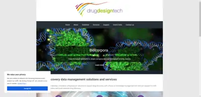 Screenshot of DRUGDESIGNTECH SA