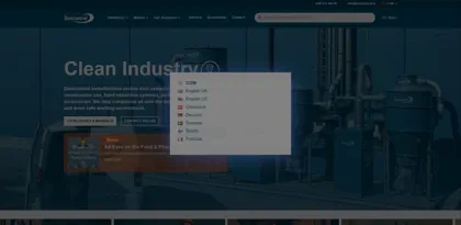 Screenshot of Dustcontrol GmbH