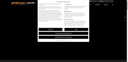 Screenshot of EFAFLEX Tor- und Sicherheitssysteme GmbH & Co. KG