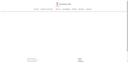 Screenshot of Ehserchemie GmbH