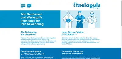 Screenshot of Elapuls GmbH