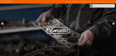 Screenshot of Elmeso Reban GmbH