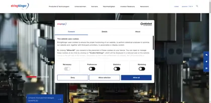 Screenshot of ElringKlinger AG