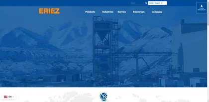 Screenshot of Eriez Magnetics Europe Ltd