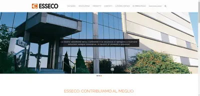 Screenshot of Esseco Srl