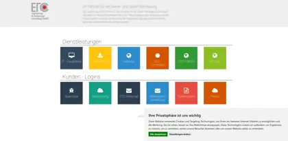 Screenshot of ETC engineering & technology consulting GmbH