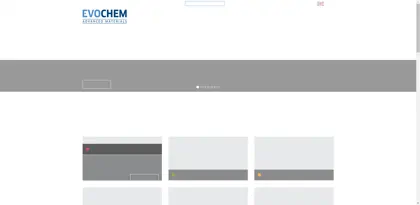 Screenshot of EVOCHEM Advanced Materials GmbH