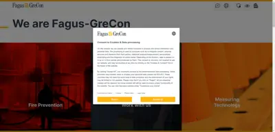 Screenshot of Fagus-GreCon Greten GmbH & Co. KG