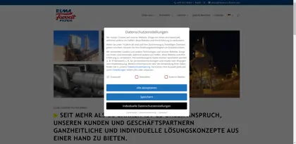 Screenshot of Filter & Anlagenbau Vollert KG