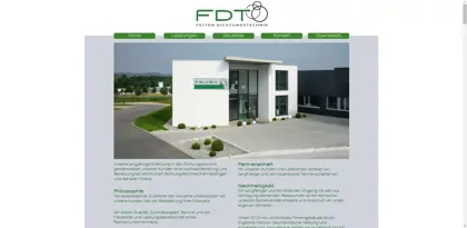 Screenshot of Felten Dichtungstechnik GmbH & Co. KG